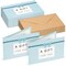 Juvale Blank Gift Cards - 36-Pack 4 x 6 in Blue 250 GSM & Envelopes - Customizable Gift Certificates for Business, Salon & Spa - Paper Certificates